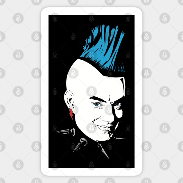 Punk Tom Hanks Sticker by @johnnehill